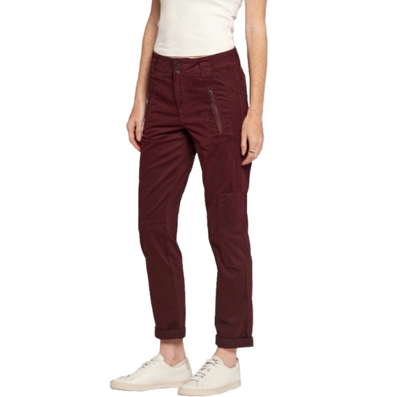 Current/Elliott Pants - Current/Elliott The Captain The Encode in Truffle Women’s Purple Size 26